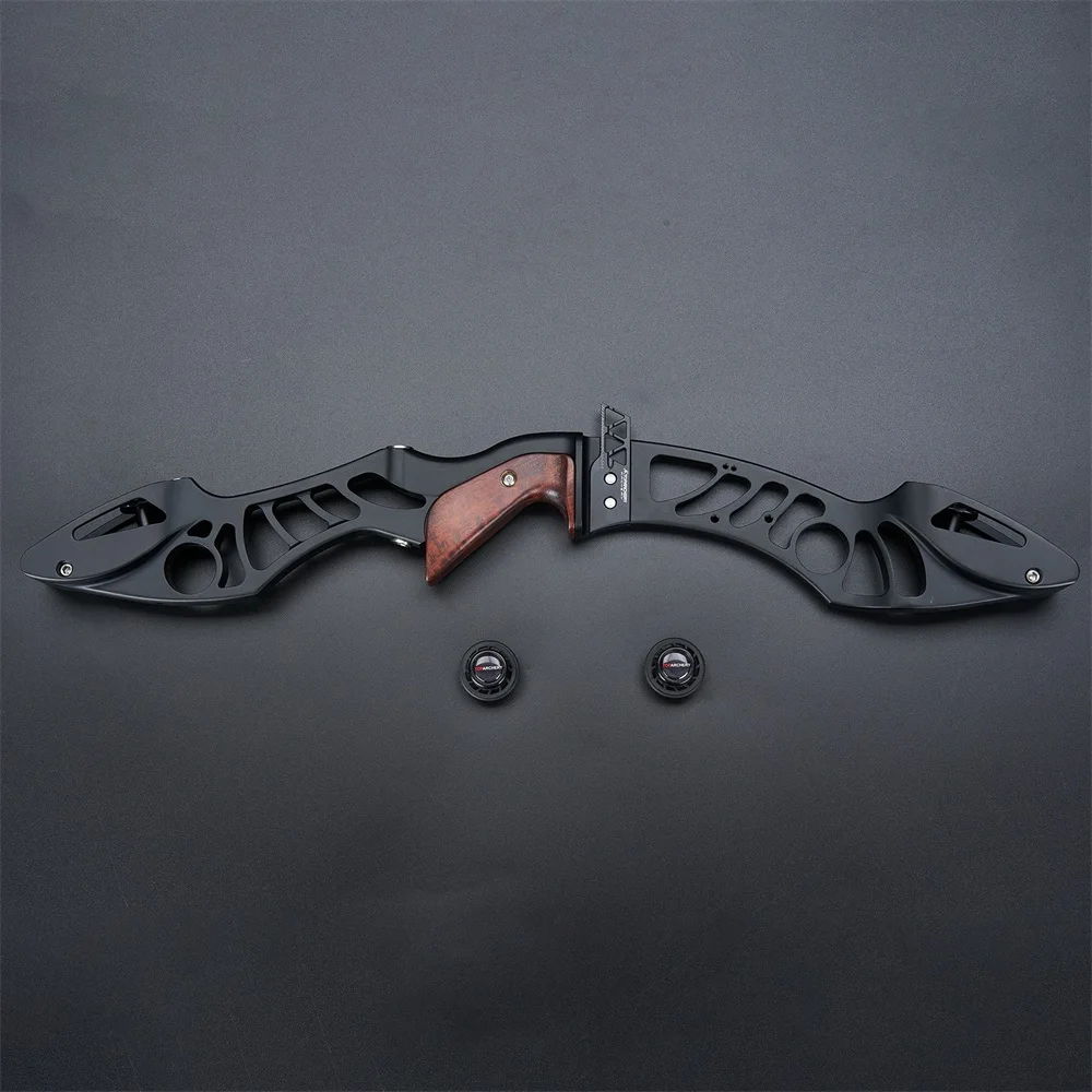 Toparchery-elevador de arco de aluminio de alta calidad ILF, 25 pulgadas, Material CNC para arco de competición recurvo, accesorios de tiro al aire libre - imagen 4