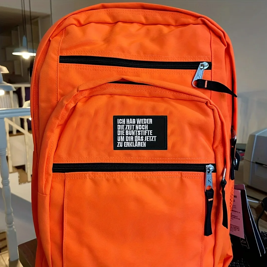 parches velcro mochila tácticos de bordados Funny Meme Parche de Velcros Alemán Morale Hook & Loop - Apliques Divertidos DIY para Chaquetas, Bolsos, Sombreros de Mochila Molle Táctica - imagen 5