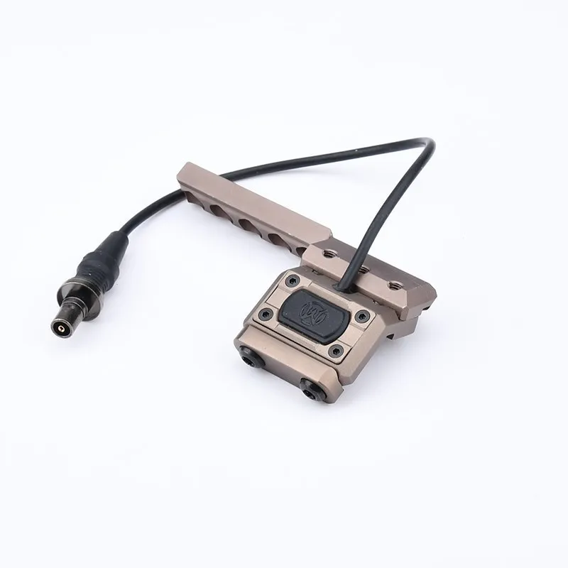 Interruptor de presión remoto táctico, botón Mod para Wadsn M300A, linterna táctica M600C, luz de explorador de caza, ajuste de riel de 20MM, Airsoft - imagen 4