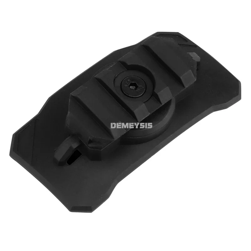 Adaptador de Base de montaje de luz para casco táctico, dispositivo de visión nocturna con rotación, accesorio de gancho y bucle, soporte para linterna - imagen 3