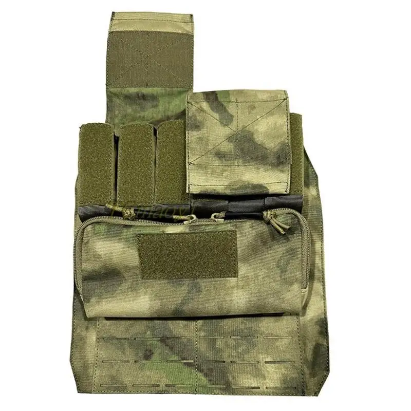 Bolsa táctica con cremallera en el Panel, mochila Modular para portador de placa, chaleco AVS CPC JPC2.0, Camuflaje ruso ATFG - imagen 4