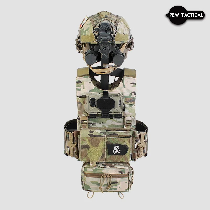 Pew Tactical MK3 Chest Rig System D3 500D Tela mate original AIRSOFT - imagen 4