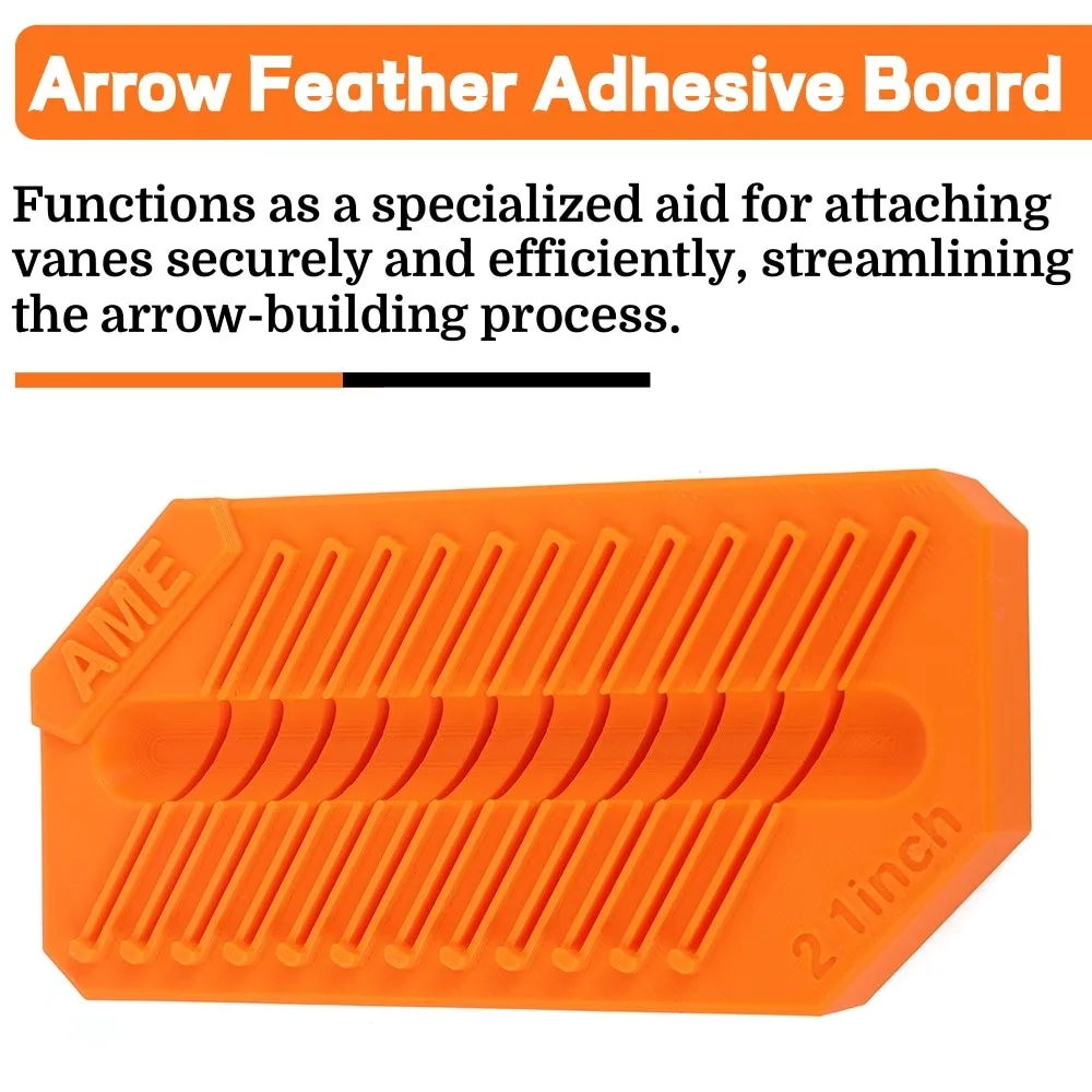 Tablero adhesivo de plumas de flecha de competición, 1x2 ", objetivo de caza, práctica de tiro, competición, recurvo compuesto para principiantes - imagen 4