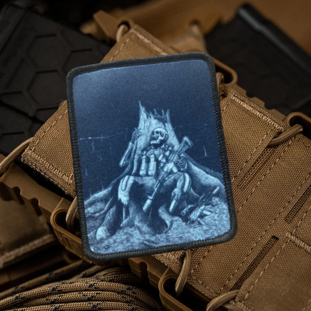 Parche táctico "Echo of the War", parches de gancho y bucle impresos, insignia de moral militar, apliques, brazalete, pegatinas para mochila - imagen 5