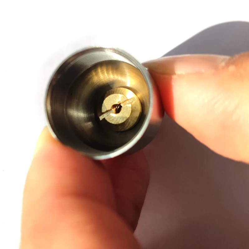 Cápsula en uso con soda