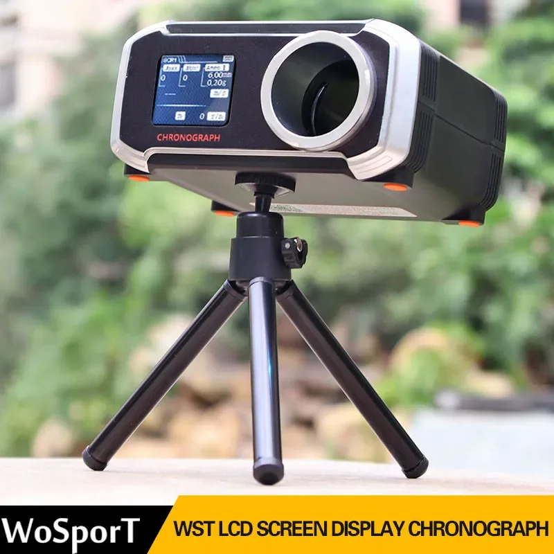 WoSporT-probador de velocidad para Paintball Airsoft BB, pistola de aire, cronógrafo de tiro, compatible con Bluetooth, aplicación ISO, accesorios - imagen 3