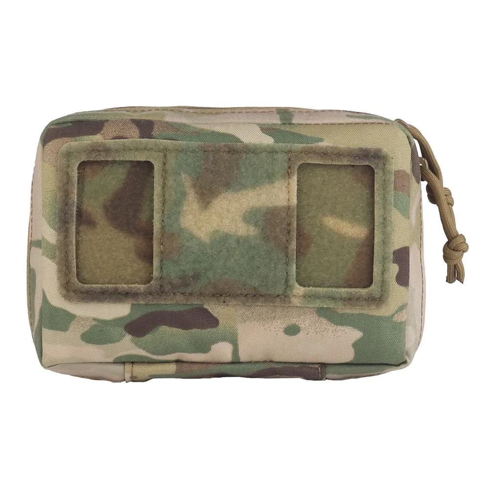  Juego de bolsa para tablero de navegación táctica para teléfonos grandes, GPS, brújula, cremallera, fijación de sujeción mágica para uso en Airsoft al aire libre - imagen 4