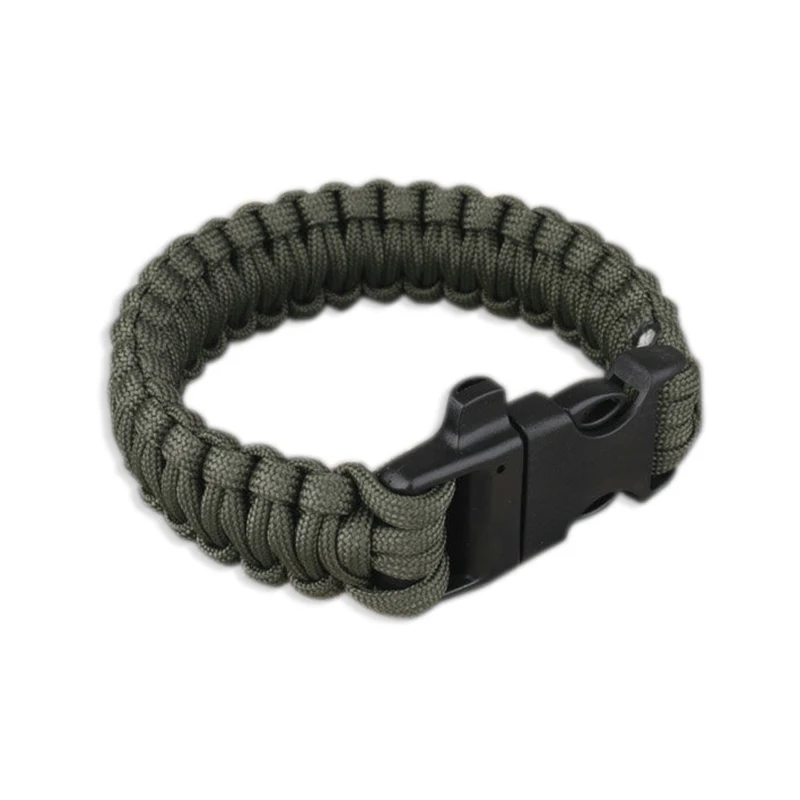 Emersongear-pulsera de Paracord táctica de supervivencia de emergencia, correa de mano, cinturón de cuerda, Airsoft, caza al aire libre, 2 uds. - imagen 4