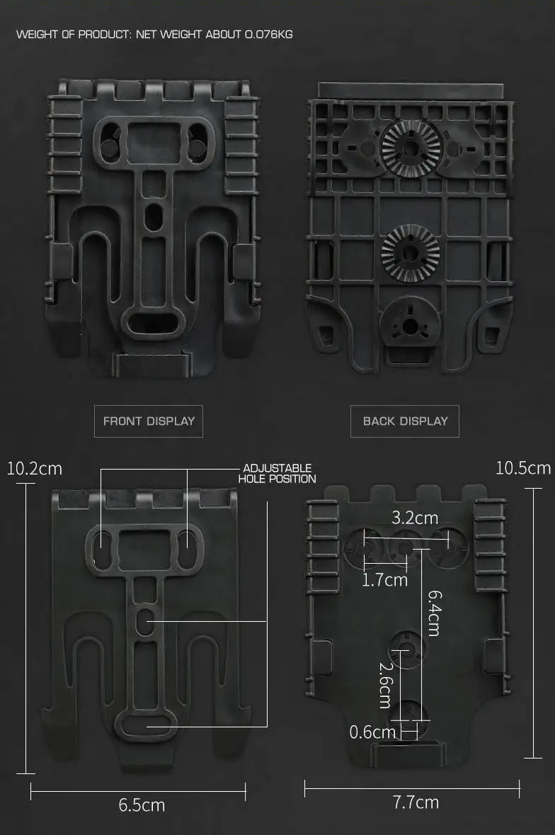 Adaptador S Drop Flex y kit de sistema de bloqueo rápido QLS para pistolas - imagen 5