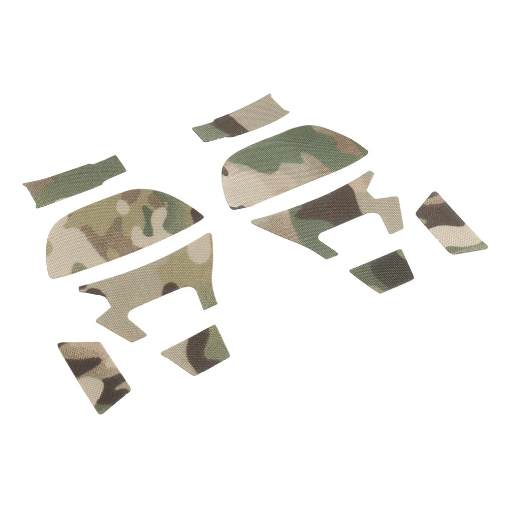 Auriculares tácticos pegatina camuflaje parche mágico AMP para GEN 6(HD-17) caza tiro cancelación de ruido auriculares orejeras activas - imagen 4