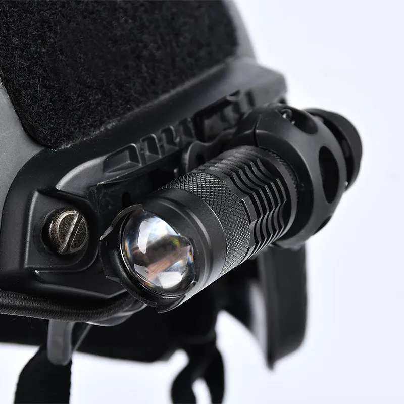 WADSN casco táctico militar rápido, luz de Airsoft, arma estroboscópica de caza, Mini linterna de exploración, lámpara blanca Led para cascos al aire libre - imagen 2