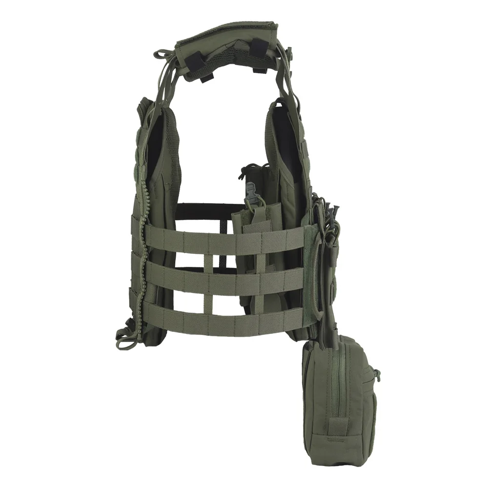 JPC 3,0 conjunto de chaleco de asalto estilo Crye serie R ligero Molle portador de placa táctica Airsoft armadura corporal accesorios de caza - imagen 3