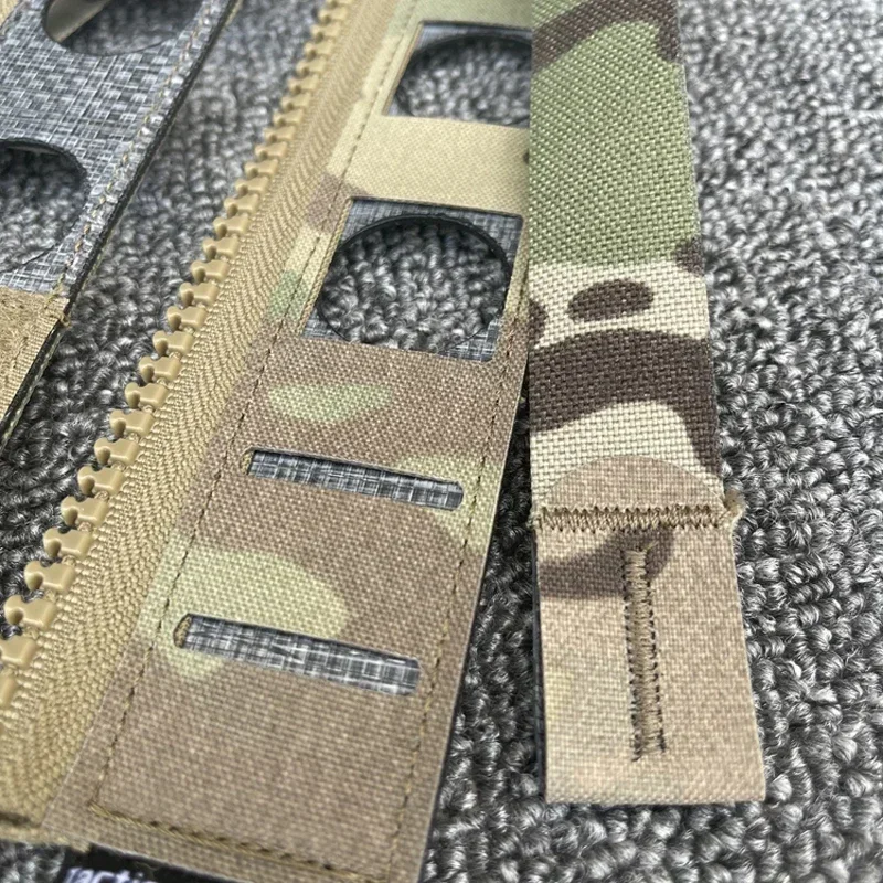 Chaleco táctico Panel de cremallera Fcsk 3,0 chaleco Molle adaptador de placa de cremallera Multicam Kit de conexión de cremallera engranaje 1 par - imagen 4