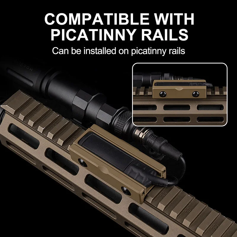 Accesorios fijos metálicos de alambre trasero M-LOK para modelos SF (FL-ACC-11/12/13) - imagen 4