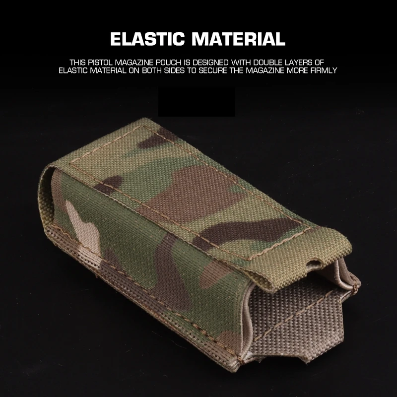 Bolsa de herramientas pequeña ARC, bolsa táctica para una sola revista, funda Mag de 9mm.45acp, bolsa para linterna al aire libre, bolsa para antorcha - imagen 5