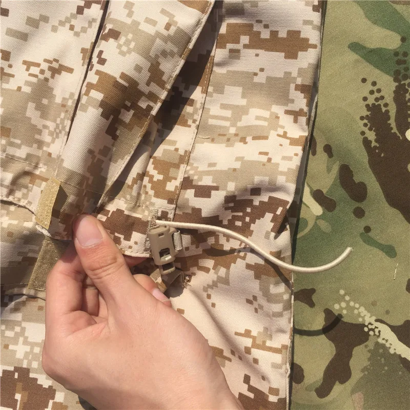 Pantalones de adiestramiento al aire libre ACU pantalones individuales digitales grises pantalones tácticos AOR1 - imagen 4