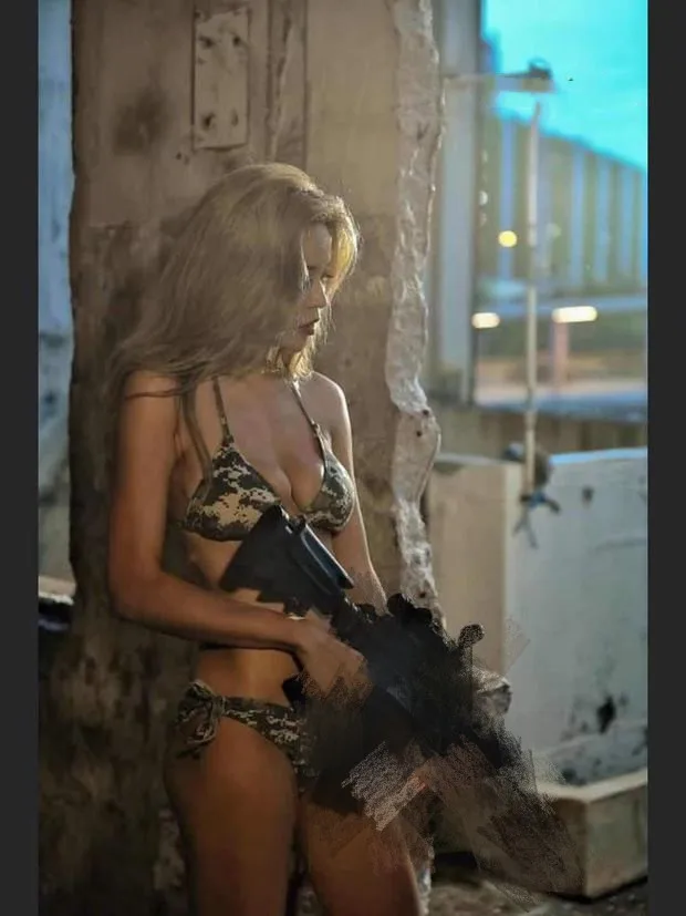 ACU MARPAT Multicam camuflaje Bikini Sexy bañador Dead Pool Water - imagen 2