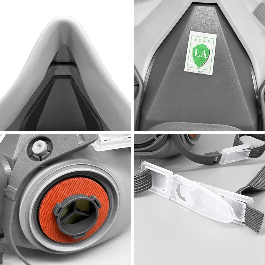 Mascarilla antipolvo 6200, respirador a prueba de polvo para trabajo de seguridad, 603 501, 5N11/2097 juegos de filtros, pintura en aerosol para trabajo Industrial, decoración de molienda - imagen 5