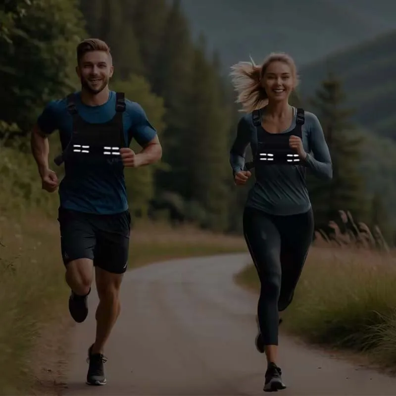 Bolsa de pecho táctica unisex para correr y deportes al aire libre, paquete de chaleco ligero para hombres y mujeres, accesorio deportivo versátil - imagen 5