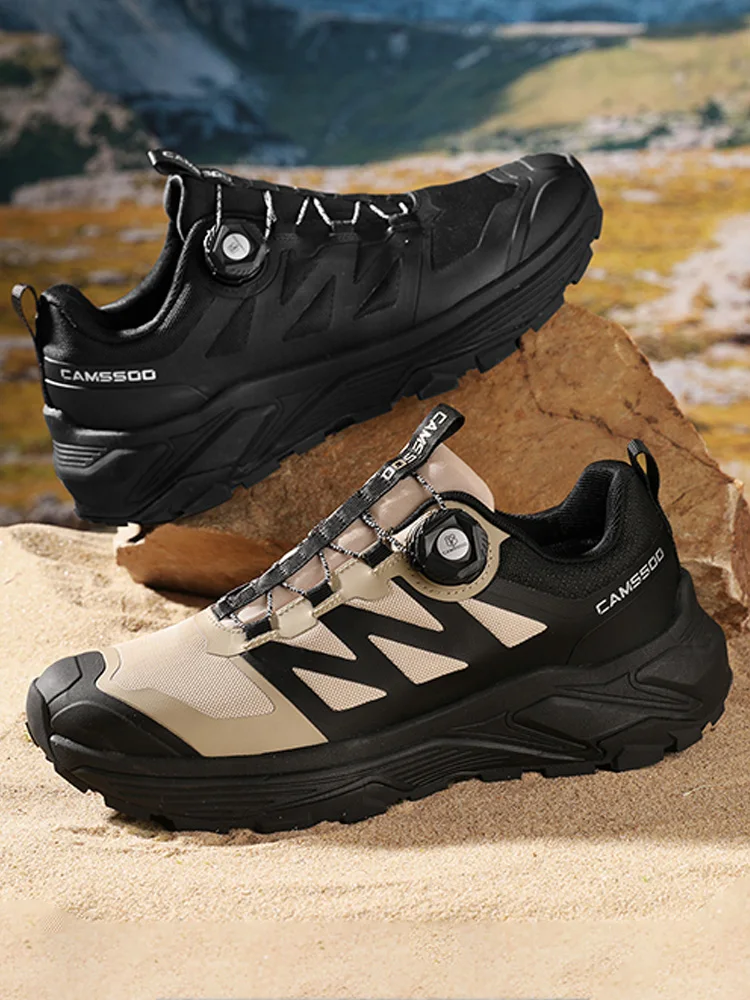 CAMSSOO Zapatillas Tácticas Trekking Transpirables para Hombre - imagen 2