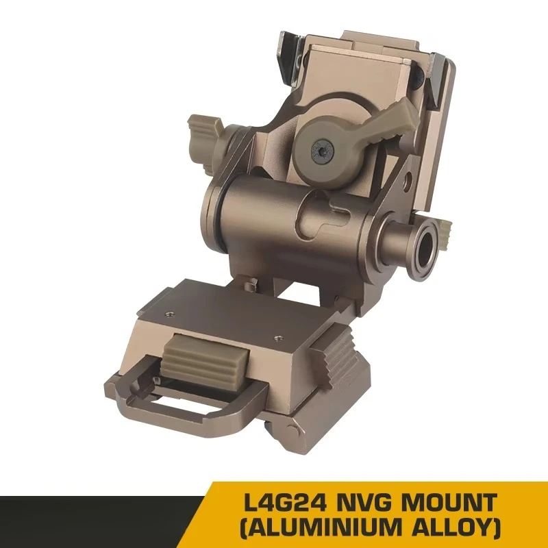 Soporte de casco rápido de montaje de aleación L4G24 NVG para PVS15/18 GPNVG18, soporte para gafas de visión nocturna, equipo para casco - imagen 2