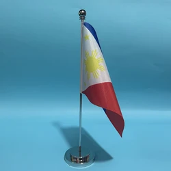 Bandera Filipinas mini homologada para escritorio decorativa