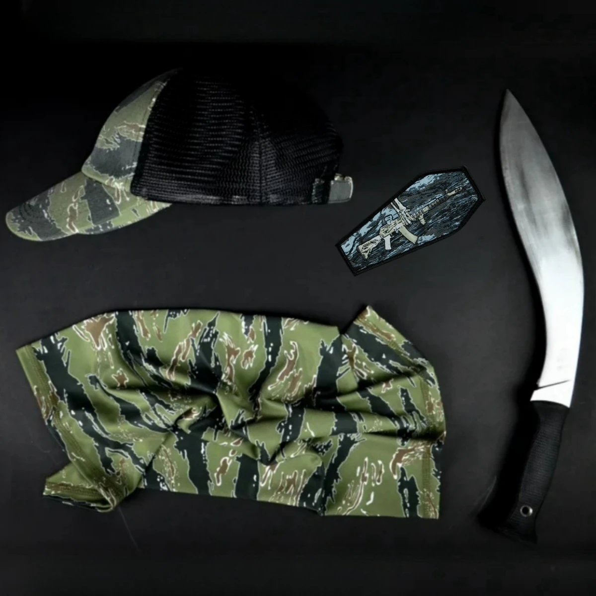 Parche táctico AK I Won't Let You Go, insignia de moral, brazalete militar, parches de gancho y bucle para ropa, mochila, pegatina impresa - imagen 5