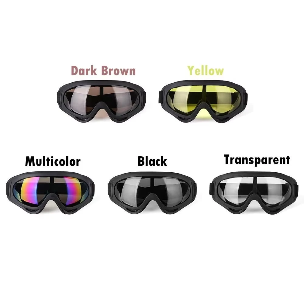 DIZETION Gafas tácticas antiviento antipolvo para esquí y ciclismo - imagen 4