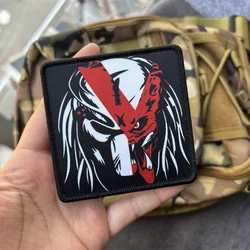 Parche táctico estampado para ropa, insignia de moral, parches militares con gancho y bucle, para mochila y brazalete