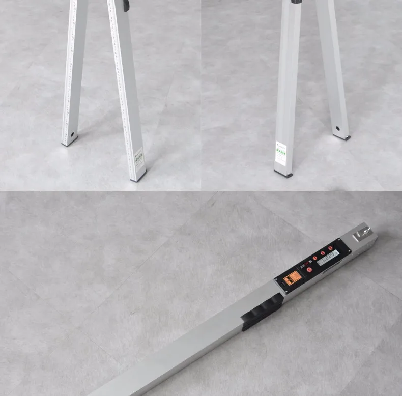 Regla de inspección de ingeniería de aleación de aluminio plegable de 2 metros, juego de herramientas de inspección de casa de alta precisión, - imagen 4