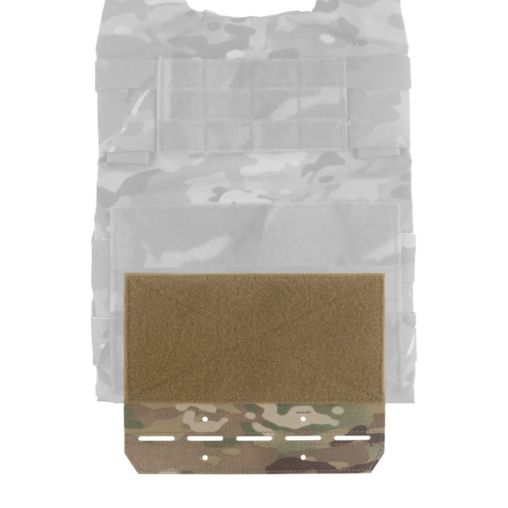 Adaptador portador de placa táctica para chaleco de caza Airsoft, Panel frontal, chasis de lucha, sistema Molle colgante, bolsa de caída adecuada - imagen 2