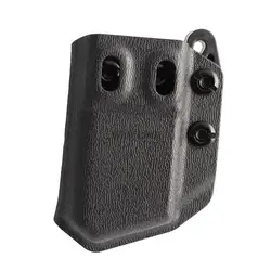 Funda táctica doble para cargadores 9mm/.40 IWB/OWB Glock CZ SIG