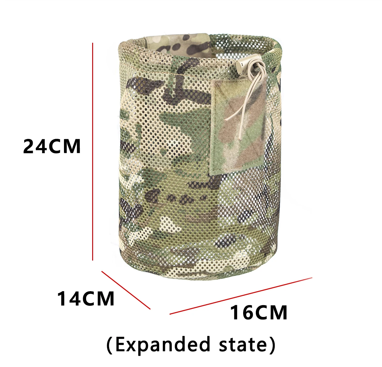 DMGear-Bolsa de reciclaje táctica Mag, almacenamiento de revistas MOLLE, plegable, equipo de caza de basura al aire libre - imagen 2