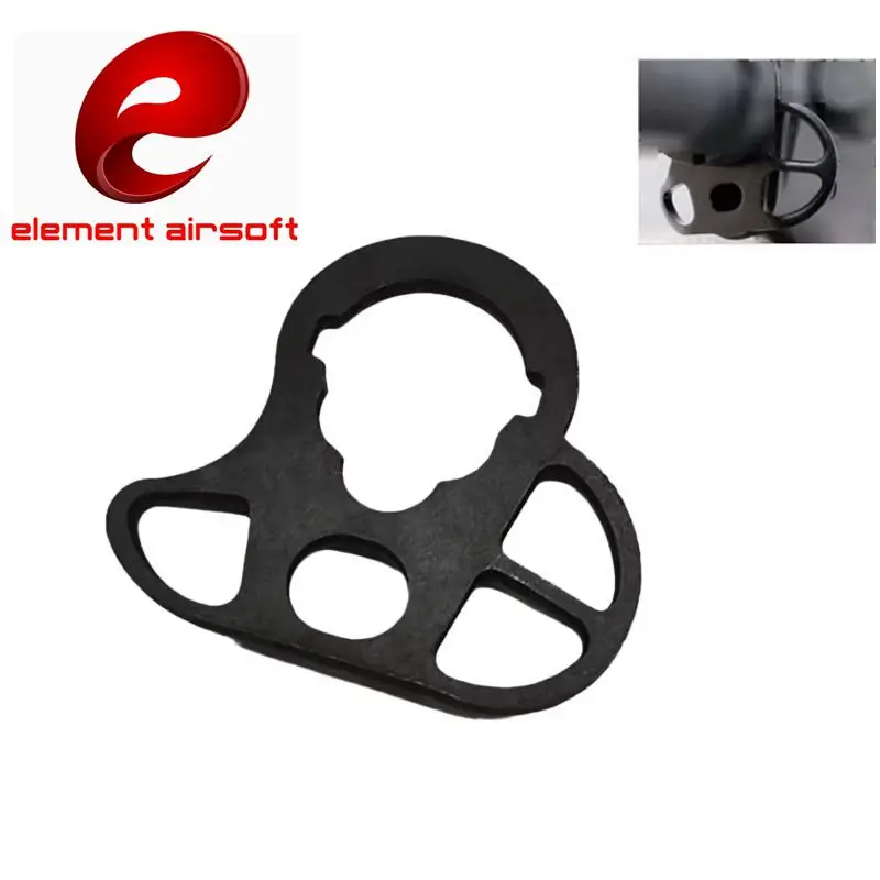 Los anillos de mariposa de metal son una forma conveniente para montar anillos de acero CQD para usar con eslingas para la serie M4 AEG.