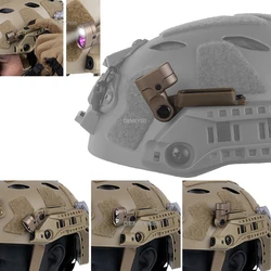 Luz de riel de arco integrada Modular para casco táctico, riel de arco Modular, 2 modos, linterna LED IR/blanca, accesorios rápidos para casco