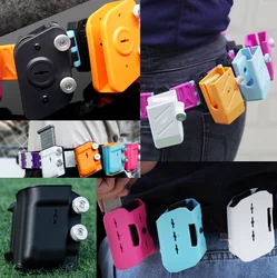 Cinturón FMA IPSC, funda de extracción rápida, bolsa para revistas, rotación multiángulo, mano izquierda/derecha, equipo de entrenamiento de tiro Universal IDPA