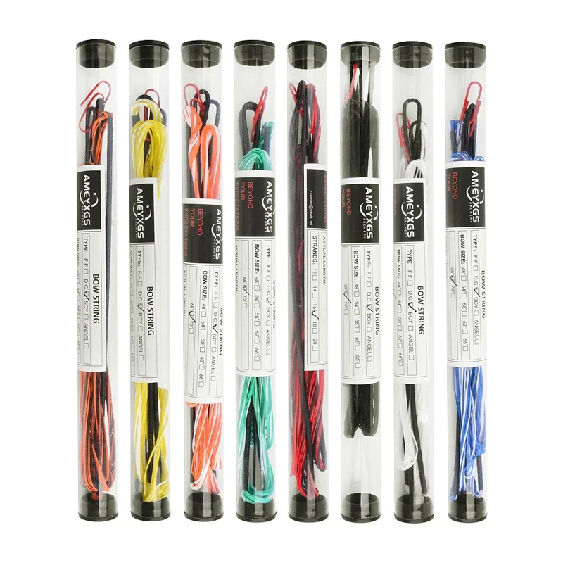 Cuerda de arco de repuesto Dacron, arco largo recurvo tradicional, tiro con arco, objetivo de caza, tiro con arco, 68/70 pulgadas, 16 hebras, 1 unidad - imagen 4