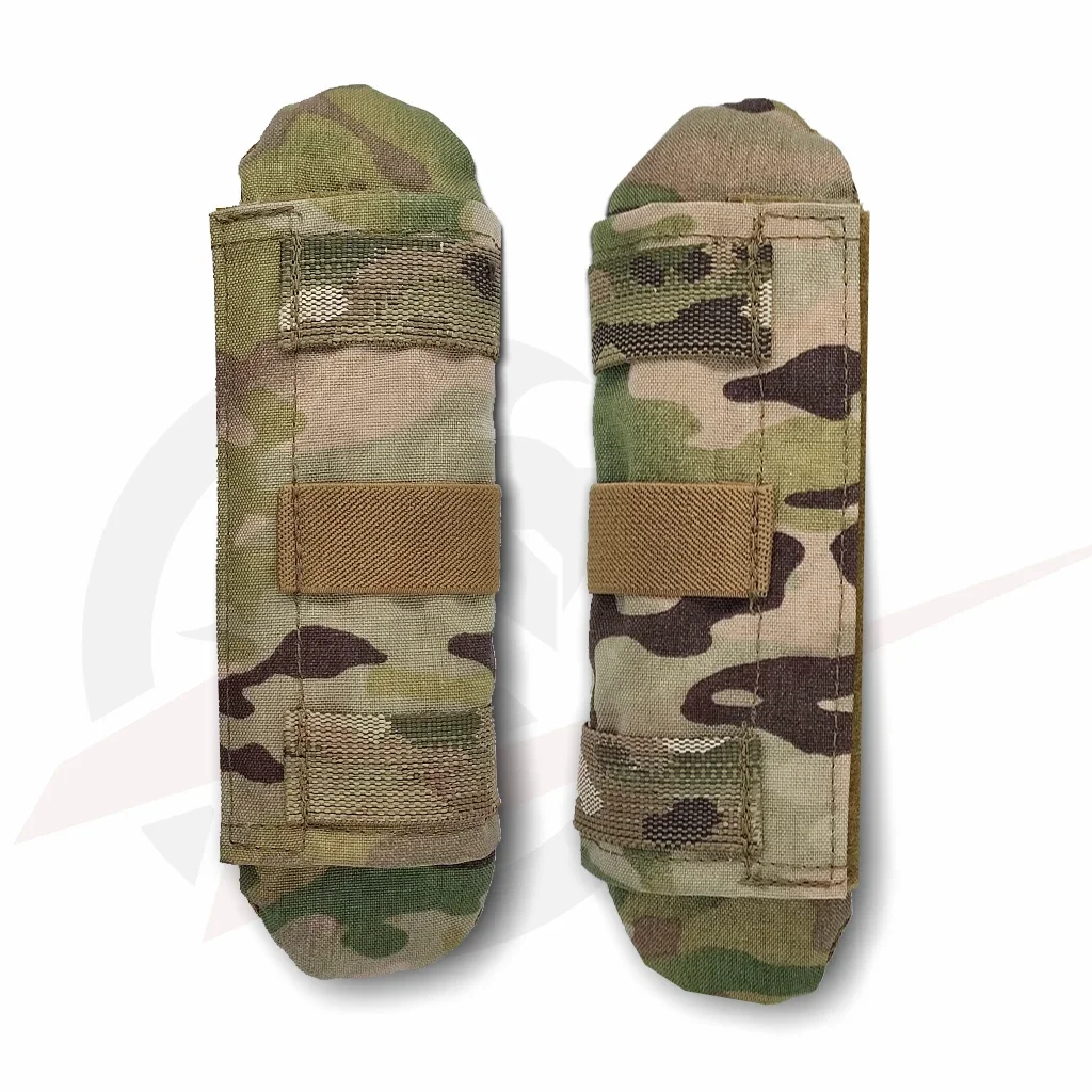 Correa de chaleco táctico, almohadilla de hombro, cojín cómodo de malla acolchado Molle Web 500D Nylon para FCPC JPC XPC SS, portador de placa - imagen 2