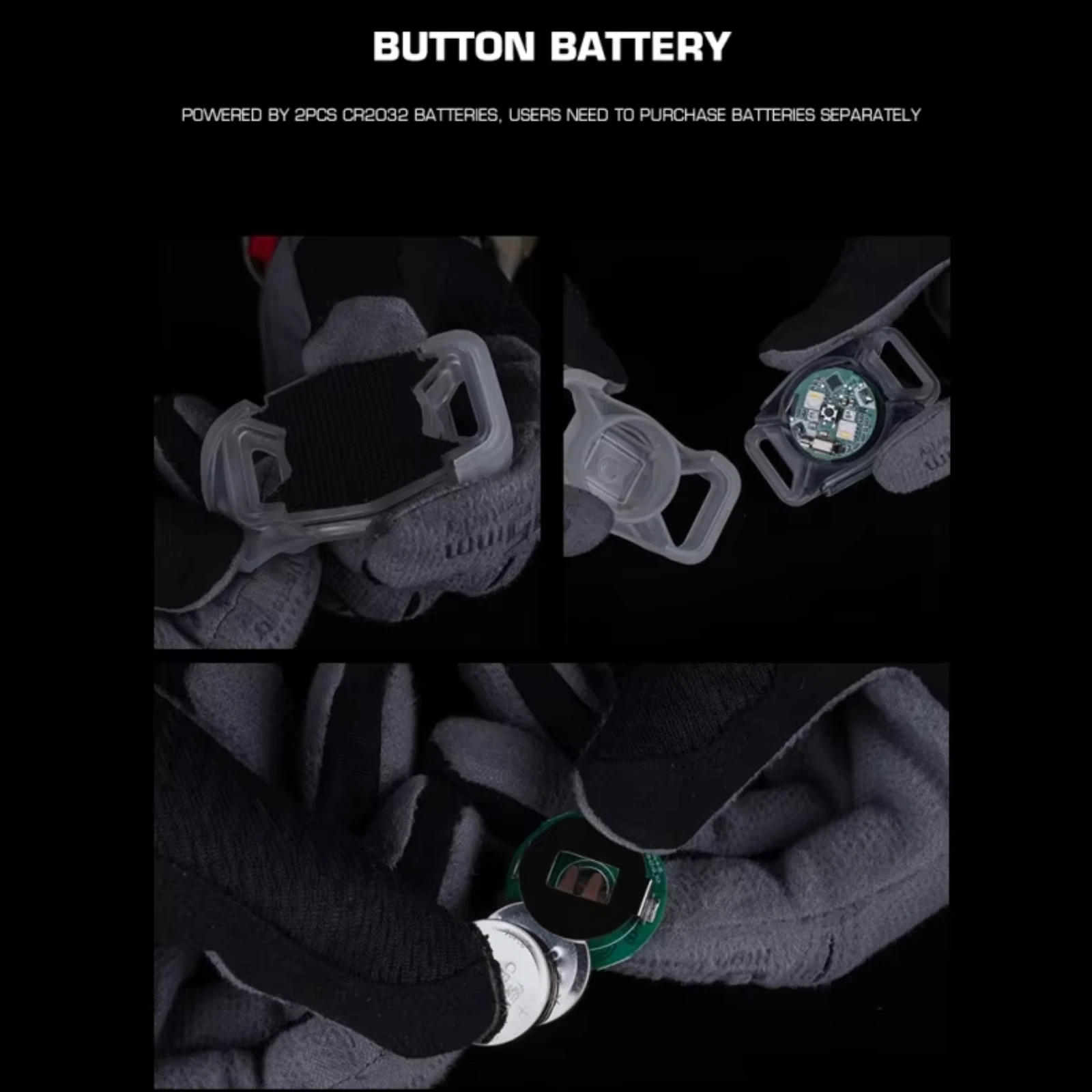 Luz de señal NANO con 2 modos, lámparas de identificación IR para casco Airsoft, chaleco MOLLE, lámpara de señal LED para caza, pesca, ciclismo - imagen 4