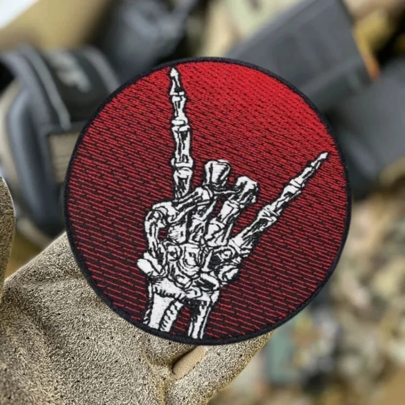 Parche bordado militar táctico para ropa, insignias de moral con gancho, parches, pegatinas para mochila - imagen 5