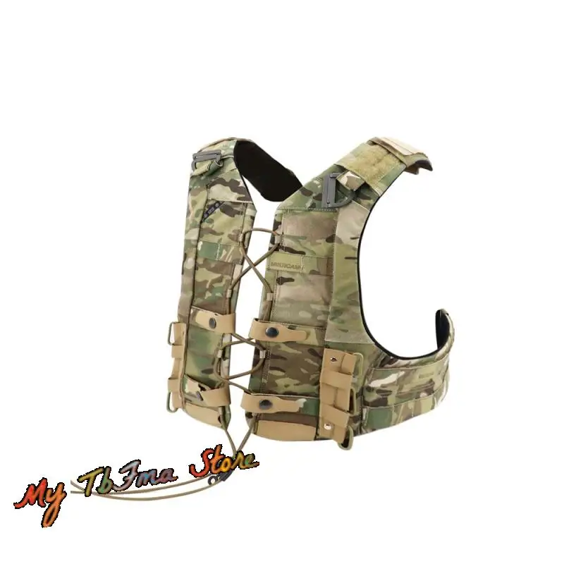 Chaleco táctico AVS MBAV tipo H arnés conectado al juego de bolsas de placa CP AVS MBAV Compatible con el sistema MOLLE - imagen 4