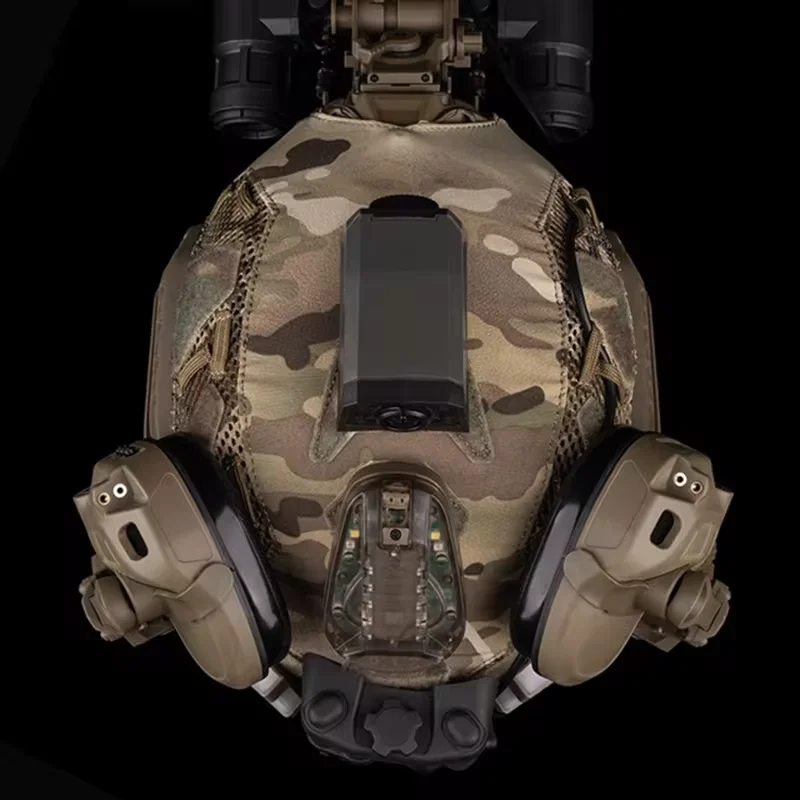 FAST SF-funda protectora para casco de corte súper alto, accesorios para casco para Paintball, ciclismo, Airsoft, actividades de tiro al aire libre - imagen 5