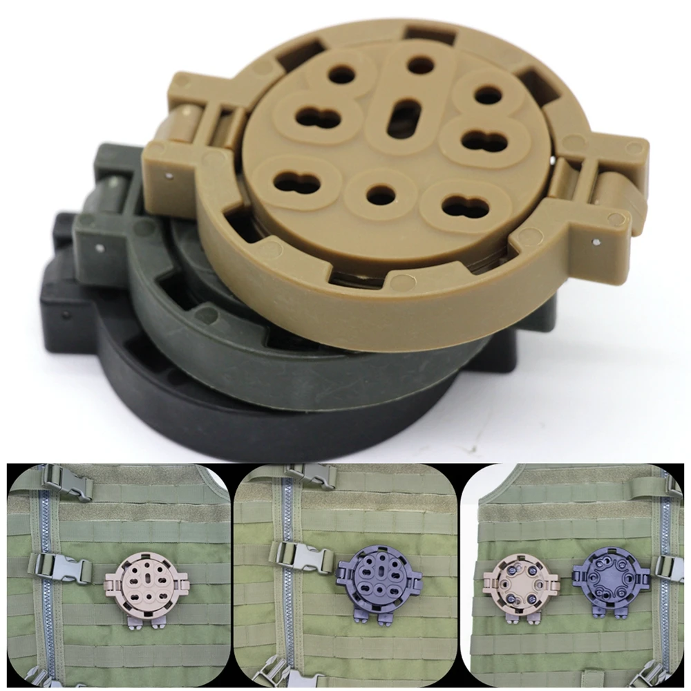 Kit de desconexión rápida Molle para caza, adaptador de funda para pistola de caza, ángulos de 360 grados, adaptador de funda de plataforma para G 17 19 22 23