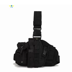 Riñonera táctica impermeable para muslo – Bolsa militar outdoor