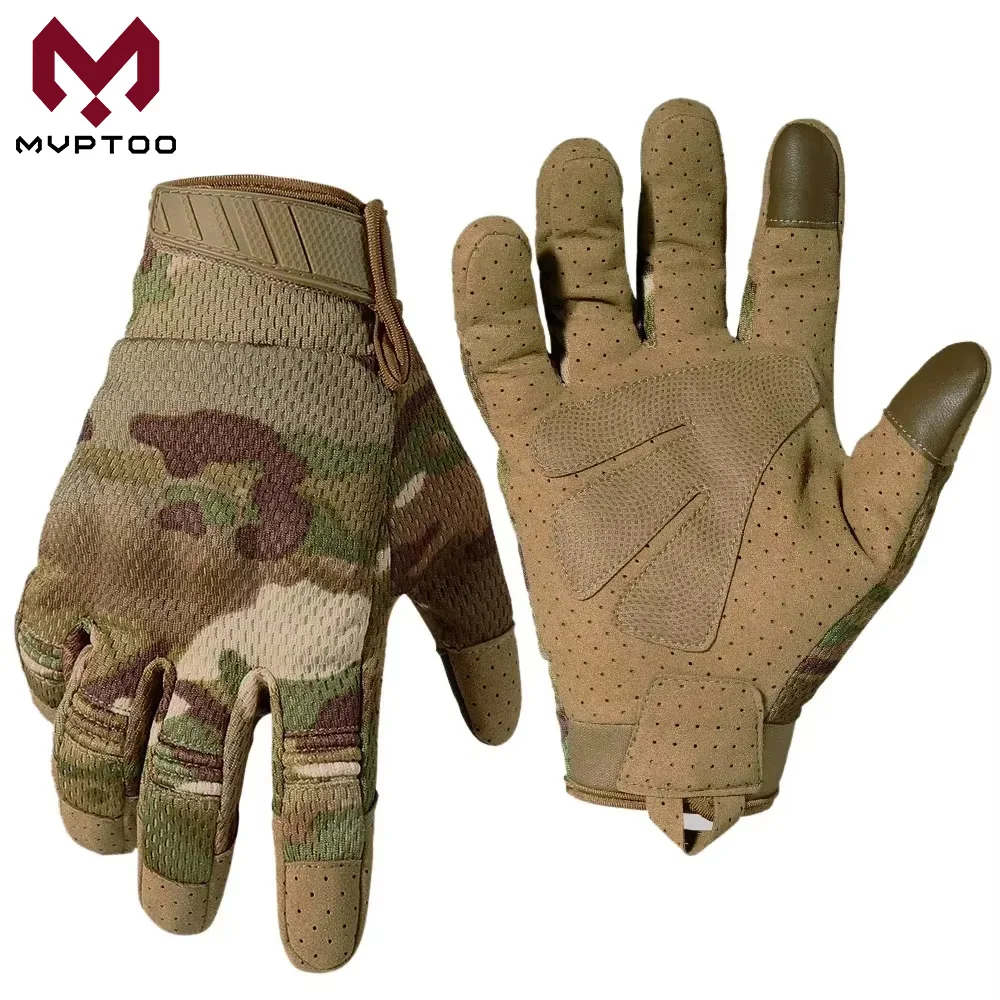 Guantes tácticos pantalla táctil para ciclismo y senderismo