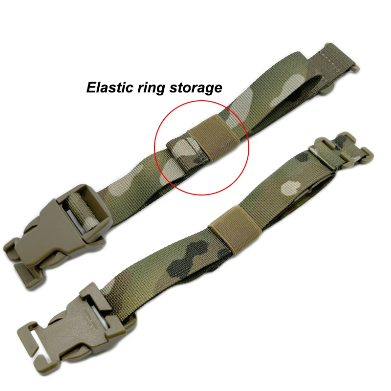 Correas para mochila Molle, accesorios ajustables para mochila expandida, cinturón de conexión fijo, accesorios para bolsa táctica al aire libre, 2 uds. - imagen 3