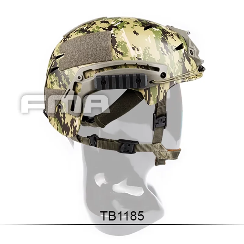 Casco de carbono FMA MIC EX BUMP versión ABS para exteriores, casco táctico para Paintball Airsoft TB1185 M/L AOR1/AOR2 - imagen 3