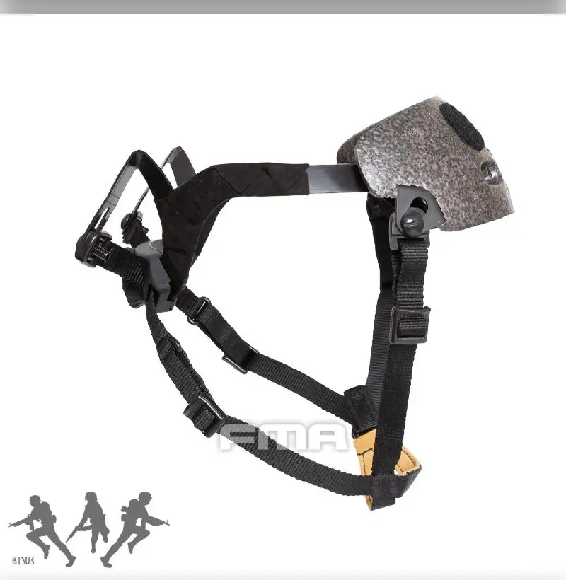 FMA táctico airsoft OPS ajustable mejorado ACH Occ-Dial Liner Kit + almohadillas para casco rápido BK/DE L/XL - imagen 2