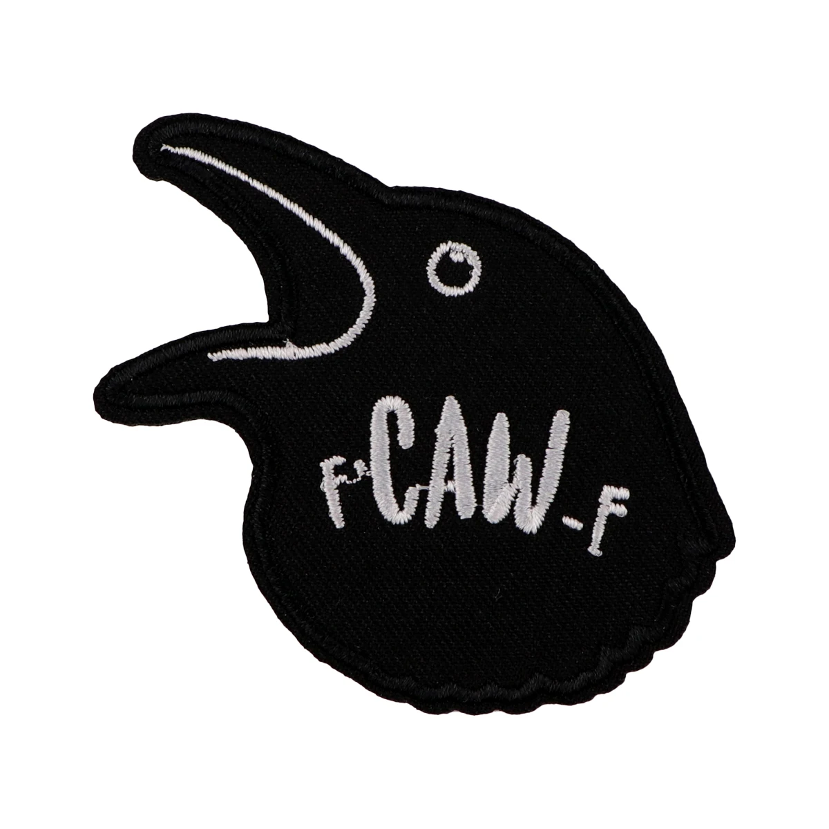 Parche bordado de cuervo bonito, citas divertidas, parches termoadhesivos para planchar para ropa, insignias para coser DIY - imagen 4