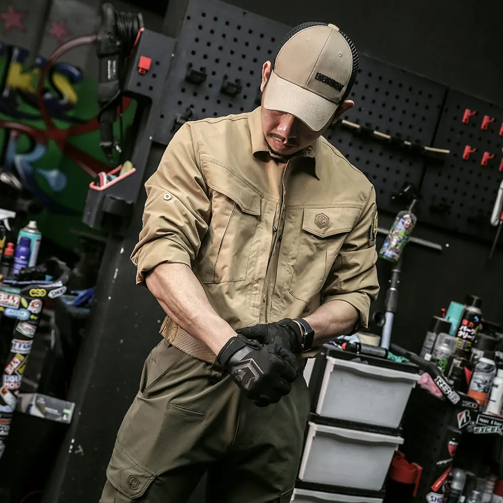 Emersongear etiqueta azul colibrí guantes tácticos ligeros combate mano equipo de protección dedo completo ropa de mano caza Camping senderismo - imagen 5